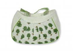 Сумка пляжная "Цветы" (41х29см)  шт/упак 15600  - фото 2